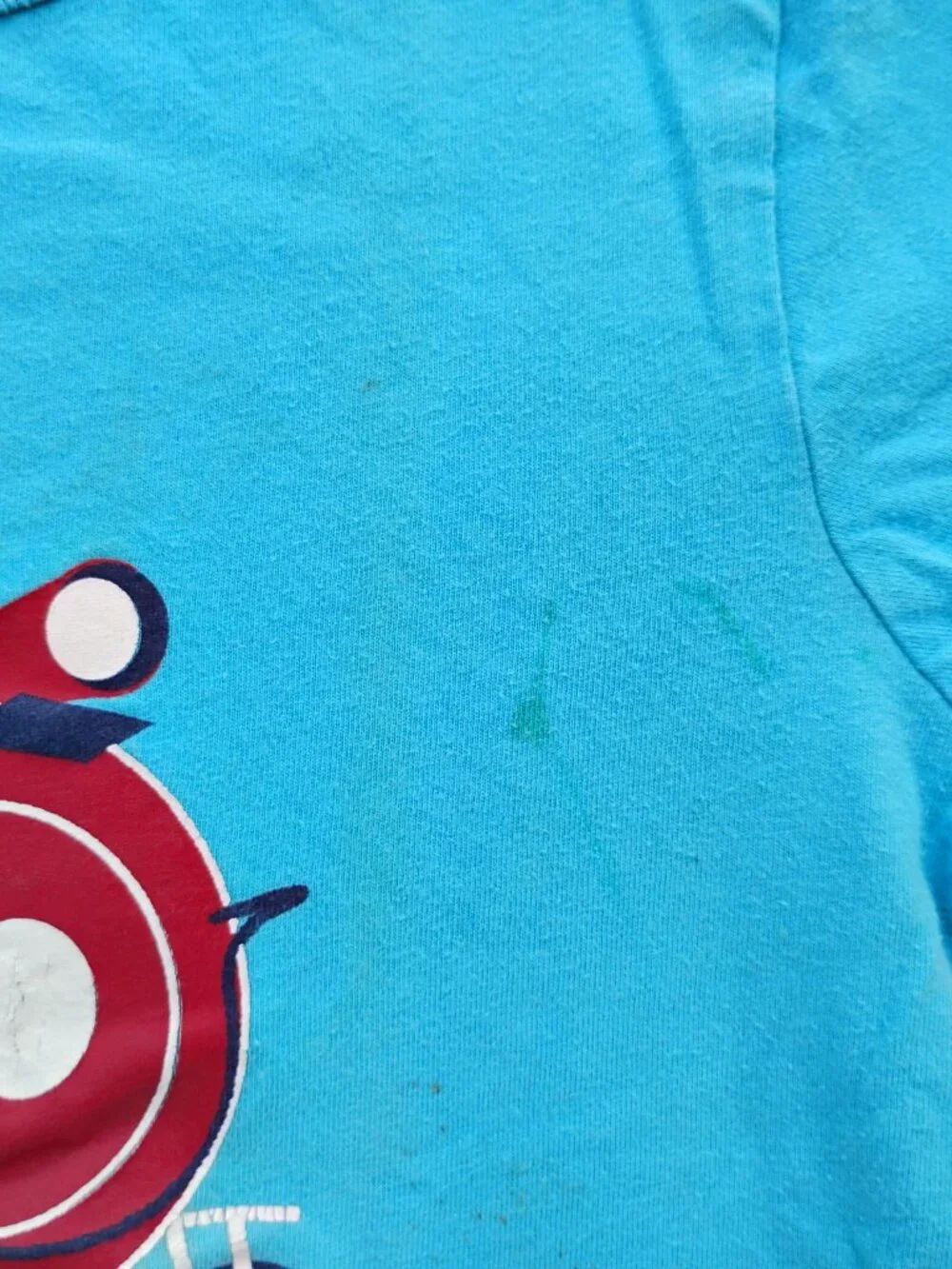 TRAIN ENGINE GRAPHIC TEE BOYS 5T THE CHILDREN'S PLACE T-SHIRT TOP BLUE RED SHIRT